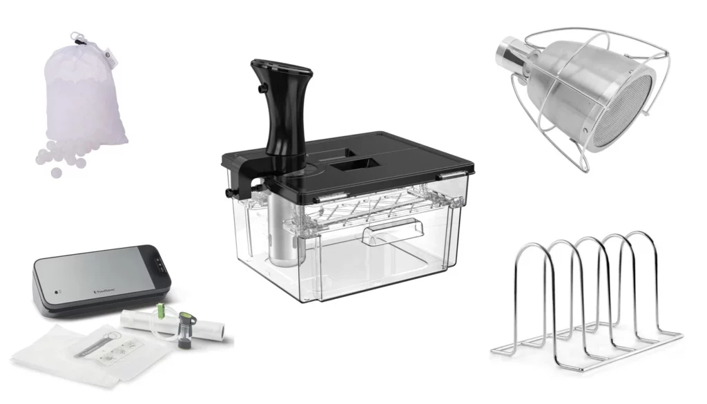 Accesorios para cocina sous vide o cocina al vacío