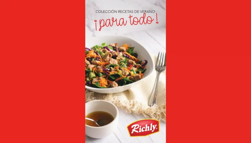 Portada del ebook gratuito: Recetario de verano Richly