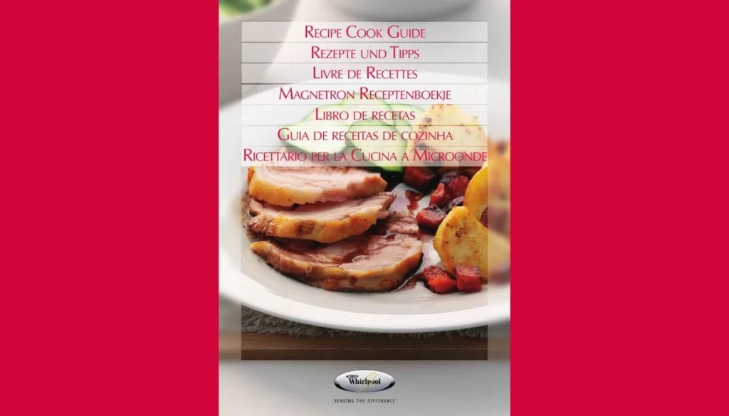 Portada del ebook gratuito: Recetario para hornos microondas Whirlpool Crisp