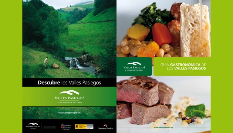 Portada del libro de cocina gratuito: Gu&iacute;a gastron&oacute;mica de los Valles Pasiegos