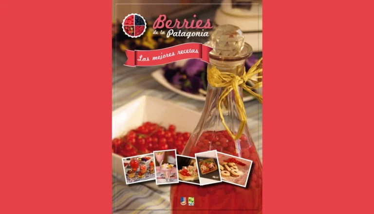 Portada del libro de cocina gratuito: Las mejores recetas con berries de la Patagonia