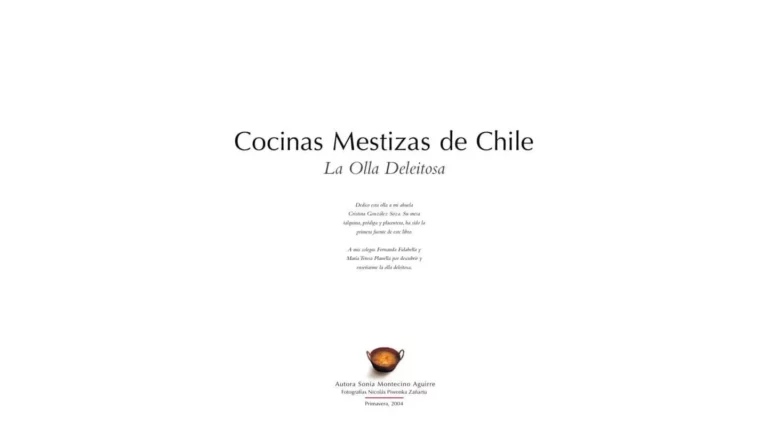 Portada del libro gratuito: Cocinas mestizas de Chile. La olla deleitosa