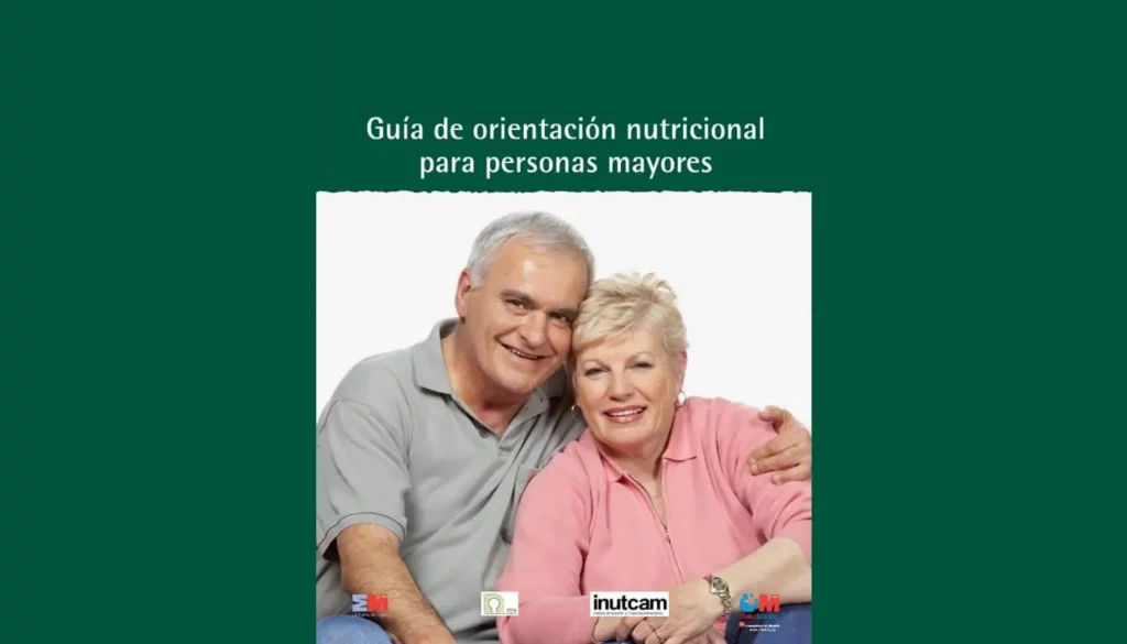 Portada del libro gratuito: Guía de orientación nutricional para personas mayores