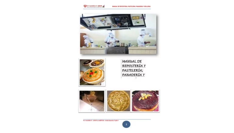 Portada del libro gratuito: Manual de repostería y pastelería, panadería y bollería