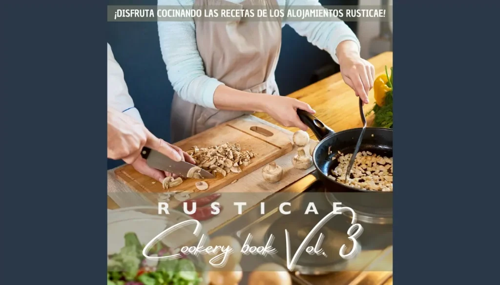 Portada del recetario de cocina gratuito: Rusticae cookery book vol. 3