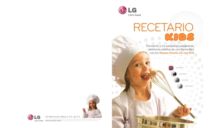 Portada del libro de cocina gratuito: Recetario Kids