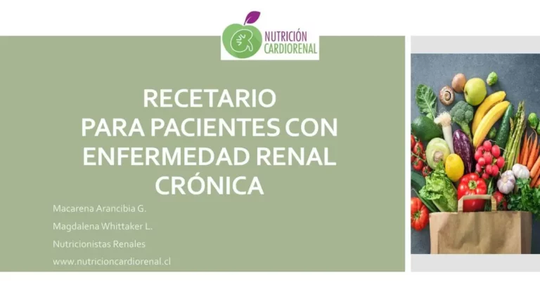 Portada del libro de cocina gratuito: Recetario para pacientes con enfermedad renal crónica
