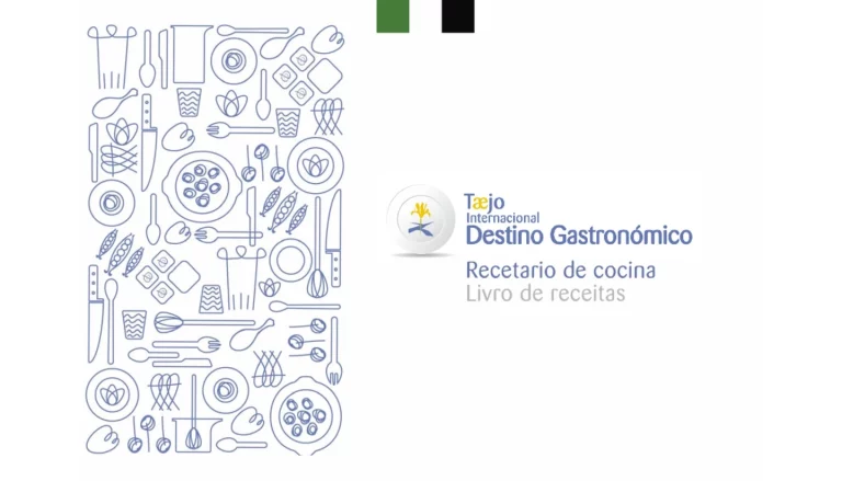 Portada del recetario gratuito de cocina: Tajo Internacional. Destino Gastronómico