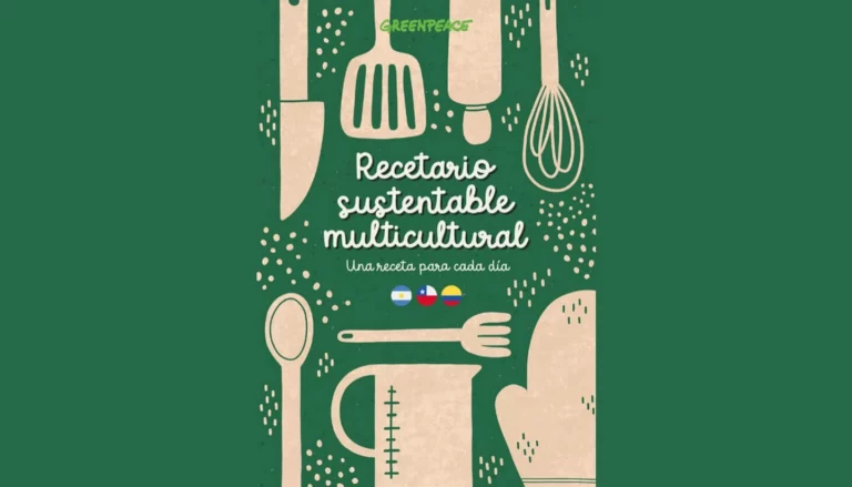 Portada del libro de cocina gratis: Recetario sustentable multicultural